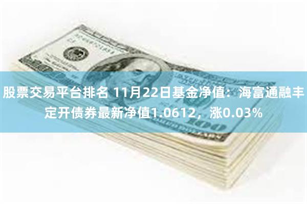 股票交易平台排名 11月22日基金净值：海富通融丰定开债券最新净值1.0612，涨0.03%